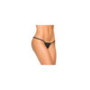 String ficelle en Y noir 